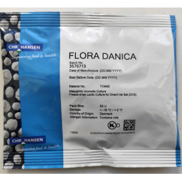 Мезофильная закваска Flora Danica, 50 U, на 500 л Мезофильная закваска Flora Danica, 50 U, на 500 л