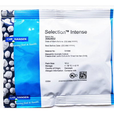 Мезофильная закваска Selection Intense, 10U на 100 л